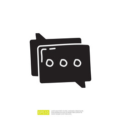 This image features a stylized graphic of chat bubbles, symbolizing communication or messaging. It represents dialogue and interaction in digital platforms.