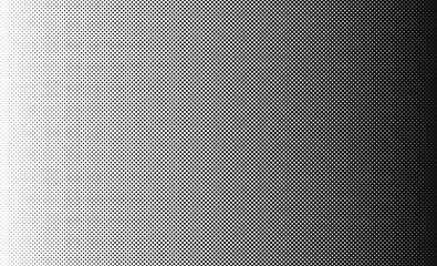 Dotted halftone gradient texture. Vanishing polka dot background. Repeating dots gradation pattern background. Black fading comic pop art overlay backdrop. Raster effect wallpaper © Fauzi