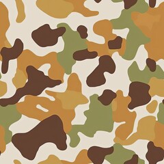 Fototapeta premium Tactical Military Frogskin Hunting Hunter Camouflage Pattern, Seamless Camo Texture
