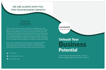 Creative unique stylish modern file folder design, Professional creative Luxury corporate presentation Document Folders for your business