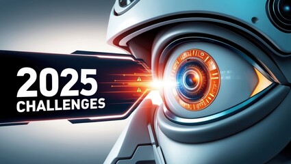 2025 technology challenges innovations in robotics and automation digital world futuristic environment close-up view