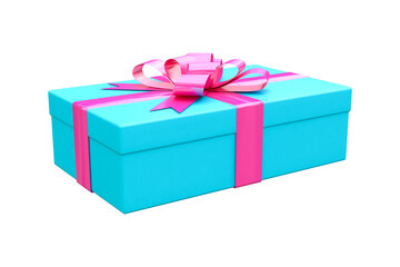Obraz premium Gifts box pink ribbon