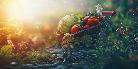 World Consumer Rights Day on Blurred Background