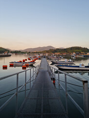 
fishing village scenery