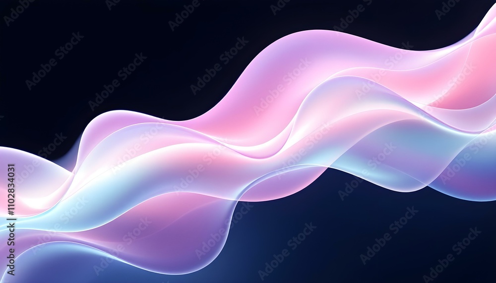 Poster abstract iridescent holographic liquid background technology wallpaper neon futuristic flow data dig
