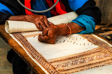 The linen weaving profession of the Mong people in Lung Tam, Ha Giang