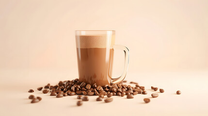 3D Isometric Bulletproof Coffee