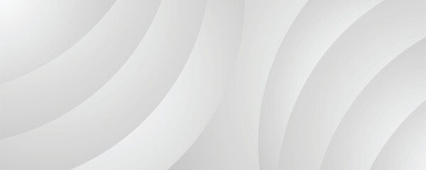 Abstract Futuristic White Architecture Background. Abstract white and light gray wave modern soft luxury texture.