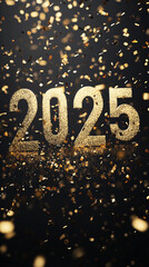 New Years Eve 2025 holiday background, christmas, 2025 background