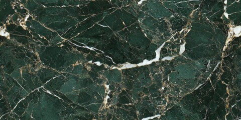 seamless of  green marble texture background with white curly veins
