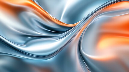 Obraz premium Abstract Liquid Flowing Design