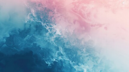 Obraz premium Abstract Blue and Pink Watercolor Background