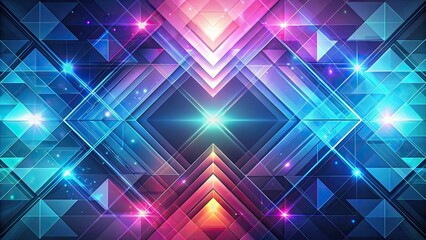 Abstract geometric art background with futuristic design, geometric, abstract, art, background, futuristic, shapes