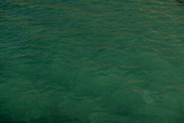 Deep green ocean background
