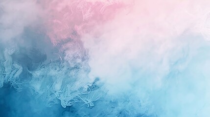 Fototapeta premium Abstract Blue and Pink Smoke Background