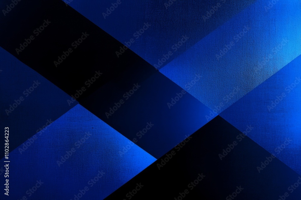 Poster dark blue geometric abstract background with triangles and diagonal lines for modern design