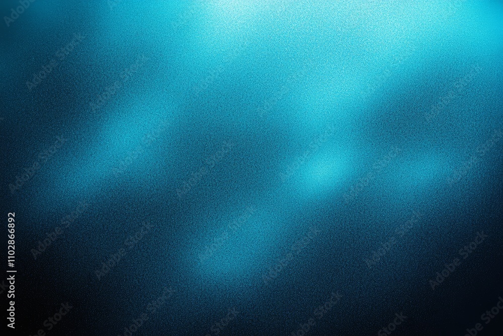 Poster teal blue gradient abstract background wave texture ombre digital art smooth calm modern minimalisti