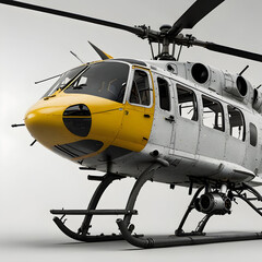 Obraz premium helicopter with a ladder on its side