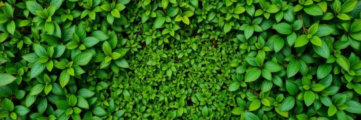 Obraz premium A green frame with a leaf in the center, surrounded by green leaves in the background, leaf, foliage