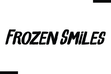 Frozen Smiles Christmas snowman quotes text typography