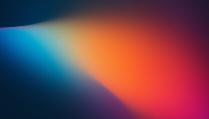 Abstract 3D gradient shape with vibrant neon colors flowing seamlessly, set against a dark background. Perfect for modern, artistic, or futuristic design themes