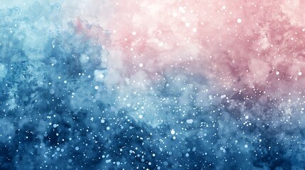 Fototapeta premium Abstract Watercolor Background with Blue and Pink Hues