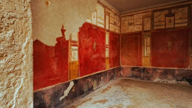 Fullery of Stephanus (Fullonica di Stephanus), Pompeii, Naples, Campania, Italy, an ancient Roman city buried by Vesuvius in 79 AD