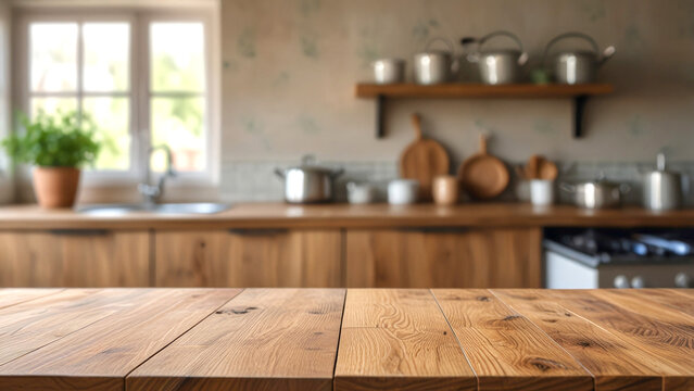 white and wood nuance kitchen, french cabinet kitchen set, sink facing glass window, with garden, brigt light