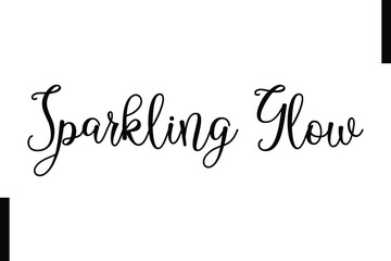  Sparkling Glow text christmas holiday quotes istalist typography