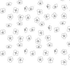 Obraz premium black and white abstract background