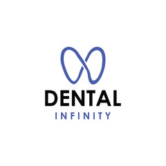 Dental Infinity Logo Design Medical