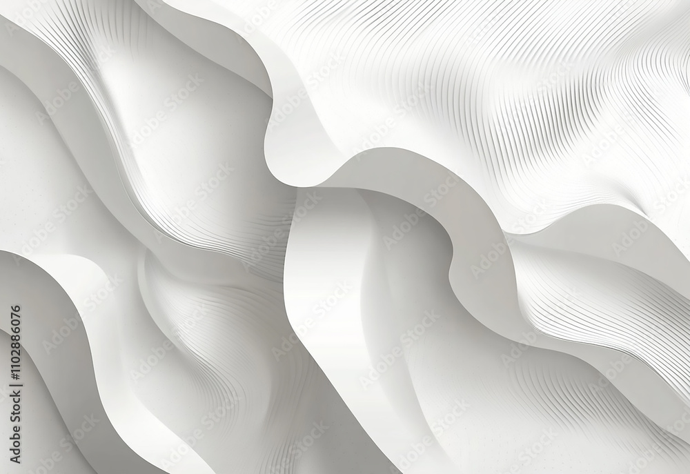 Poster light white background soft gray solid background with subtle texture abstract white fabric drape ba