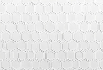 Abstract white geometric hexagon White marble hexagonal pattern. honeycomb pattern, adding modern elegance


