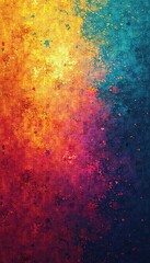 Fototapeta premium Artistic Gradient with Noise and Grain Infused for a Striking and Unique Digital Art Design Full of Texture and Style.