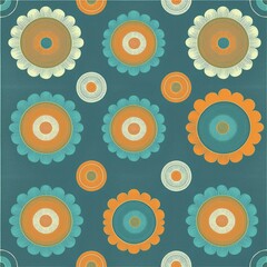 Fototapeta premium seamless pattern with circles