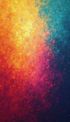 Fototapeta premium Abstract Gradient Blended with Layered Noise and Grain for a Digital Art Background Full of Creative Texture and Style.