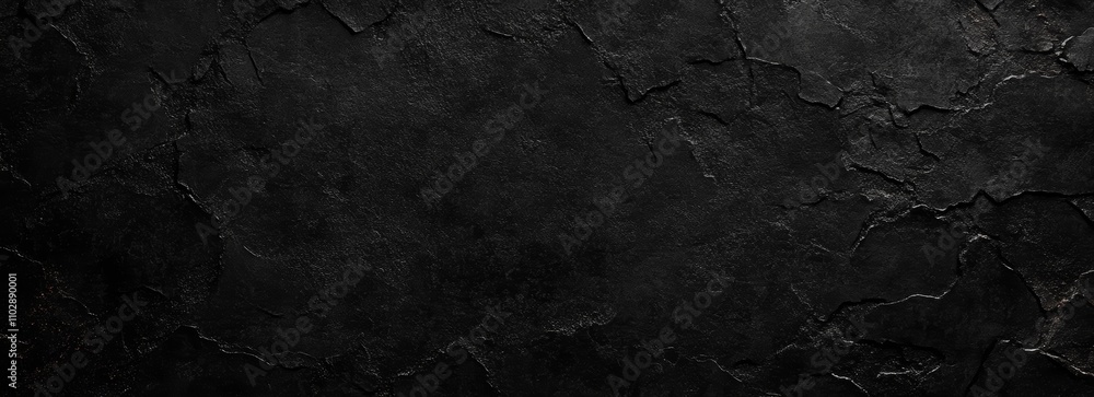 Poster black dark textured abstract background with uneven concrete rock surface and atmospheric design spa