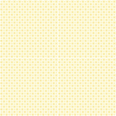 a yellow and white background with small circles