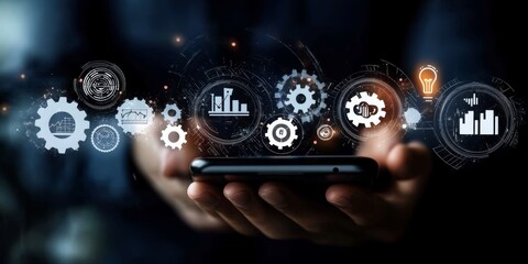 Agile management strategies for software development, project management, and lean processes to enhance productivity and innovation in digital transformation