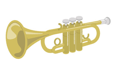 トランペットのイラスト © Armadilloz