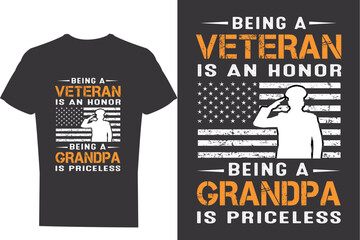 vector design, military veteran t-shirt, American flag, distressed