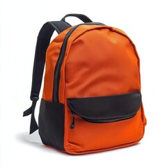 Fototapeta premium School backpack isolated on white background