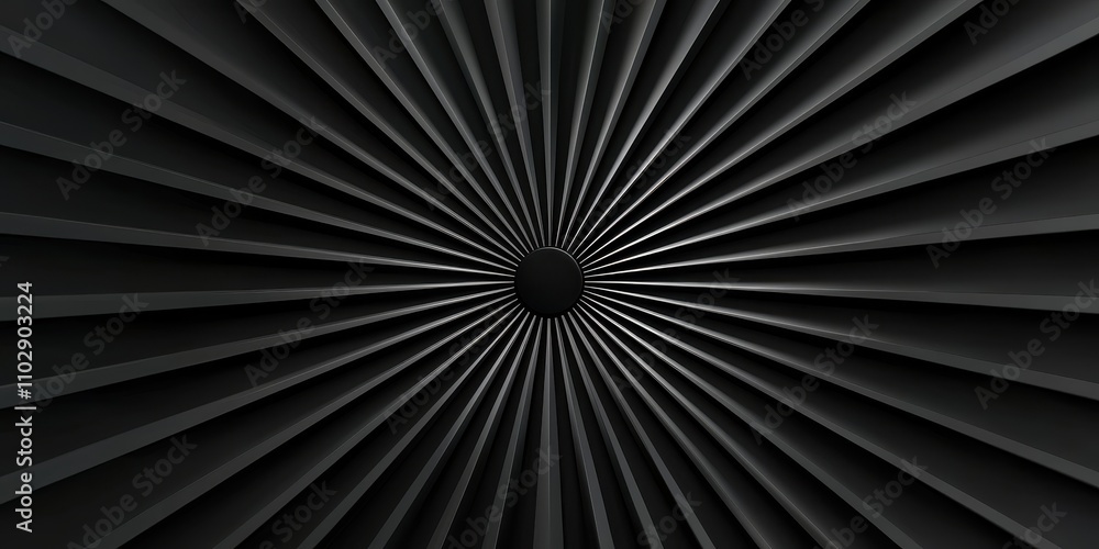 Poster dynamic spiral pattern abstract graphic art monochrome close-up view visual design concepts for mode