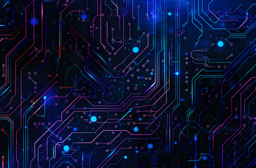 Fototapeta premium circuit board background