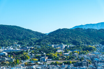 京都タワーからの風景