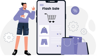 E- Commerce Illustration