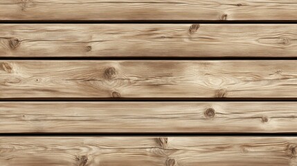 Fototapeta premium A close-up view of wooden planks arranged horizontally, showcasing natural textures and patterns.
