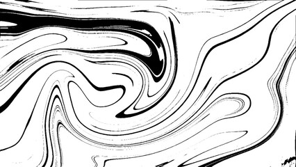 Illustration vector of black and white marbled painting suitable for wallpaper