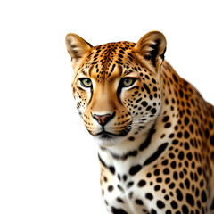 portrait of a leopard