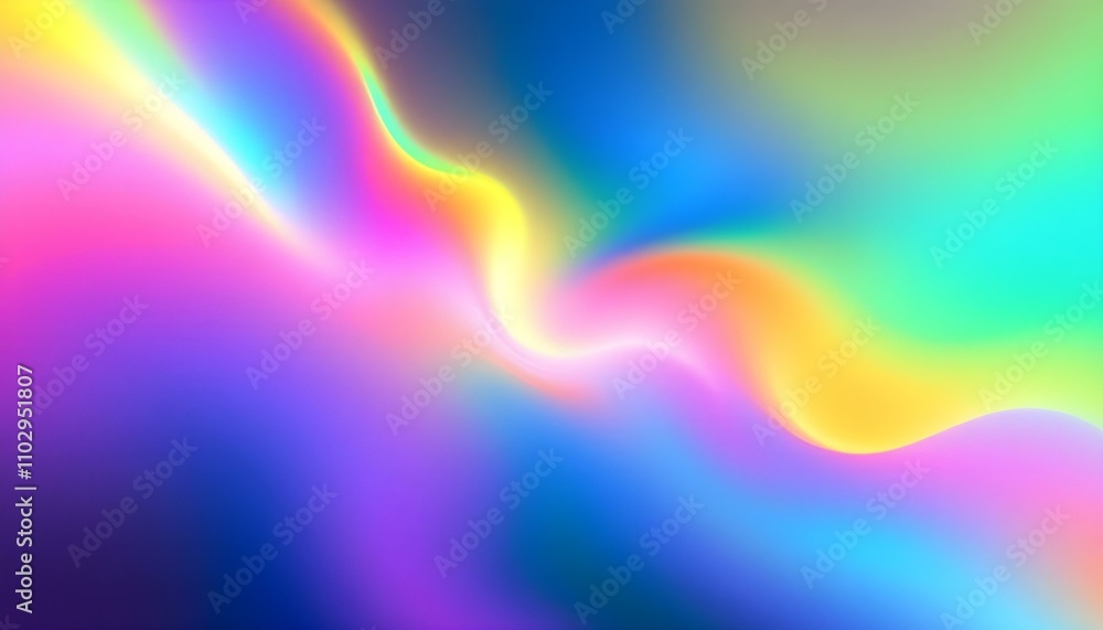 Poster orange blue purple white glowing light vibrant color gradient background, grainy texture effect, web